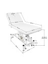 Electric bed for massage Azzurro 684 1 engine White
