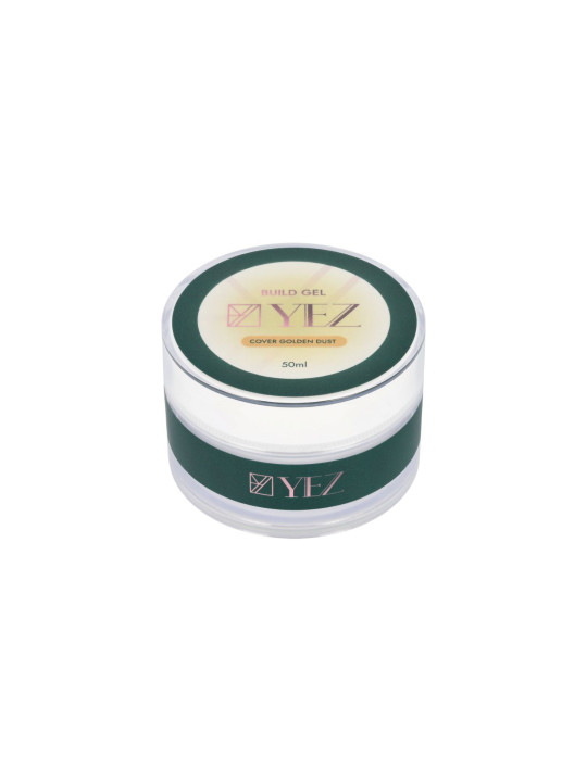 YEZ Builder Gel - Cover Golden Dust 50 ml, which is used for the treatment of acne