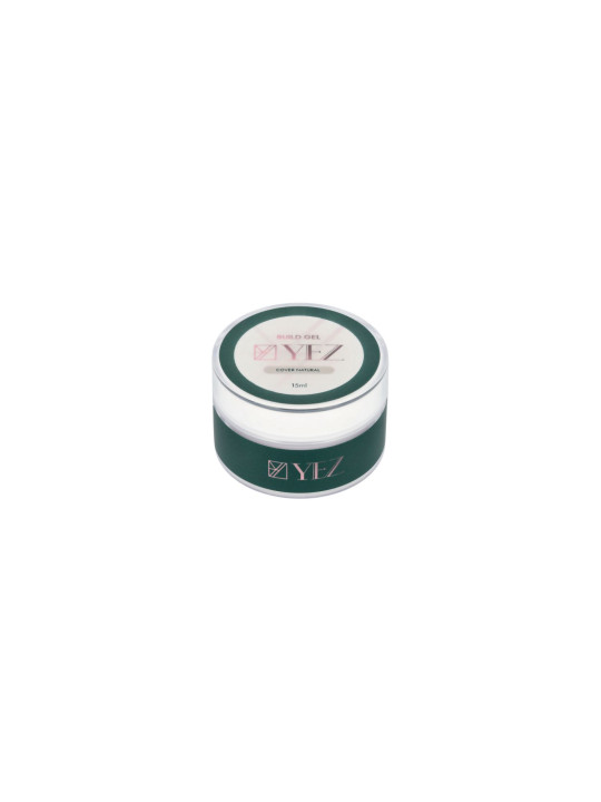 YEZ Builder Gel - Cover Gel natural pentru unghii pentru constructii 15 ml