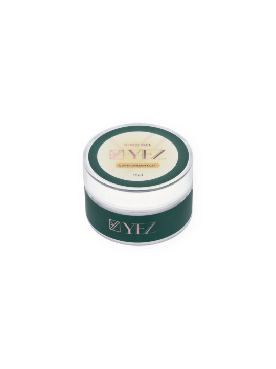 YEZ Builder Gel - Stavební gel na nehty Cover Golden Dust 15 ml