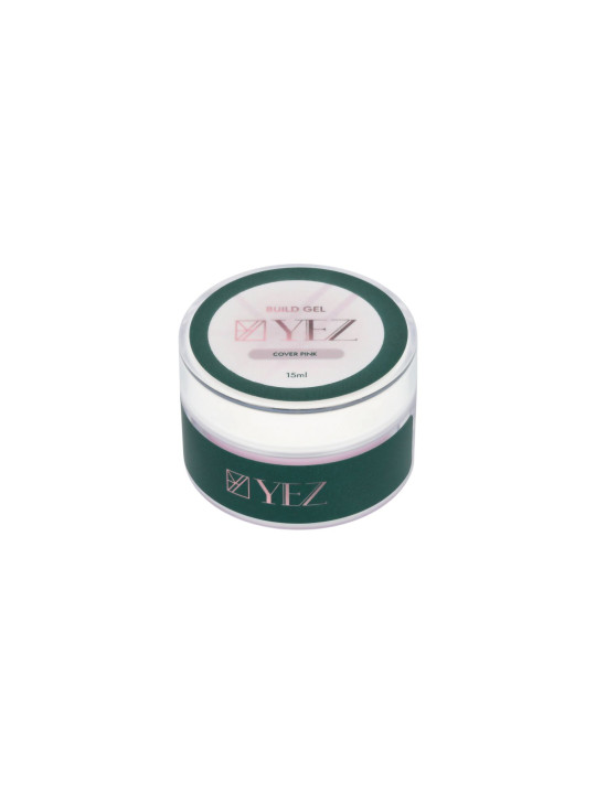 YEZ Builder Gel - Statybinis nagų gelis Cover Pink 15 ml