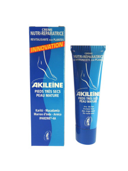 AKILEINE Nutri-repair regeneruojantis pėdų kremas 50 ml