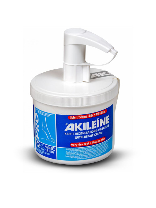 AKILEINE Nutri-repair regeneruojantis pėdų kremas 500 ml