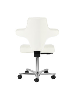 Krzesło kosmetyczne Azzurro Special 152 białe