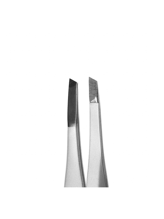 Staleks EXPERT 20 TYPE 3 eyebrow tweezers (wide, slanted edges)