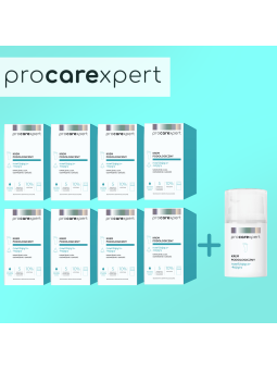 ProCareXpert foot cream moisturizer - soothing 50 ml - Package 8 +1