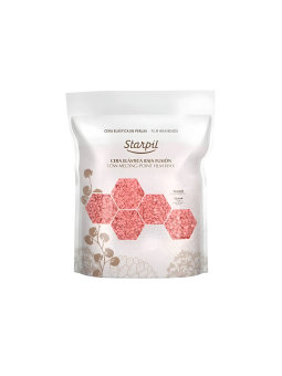 STARPIL Wosk twardy w granulkach z polimerami Pink 1kg 