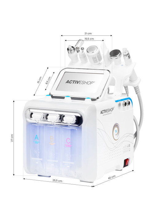 Urządzenie oczyszczanie wodorowe Hydrogen H2+ 6w1 new generation
