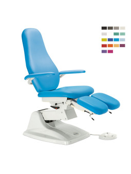 Fotel podologiczny NAMROL Penta 1 - 1 silnik z pojedynczym podnóżkiem