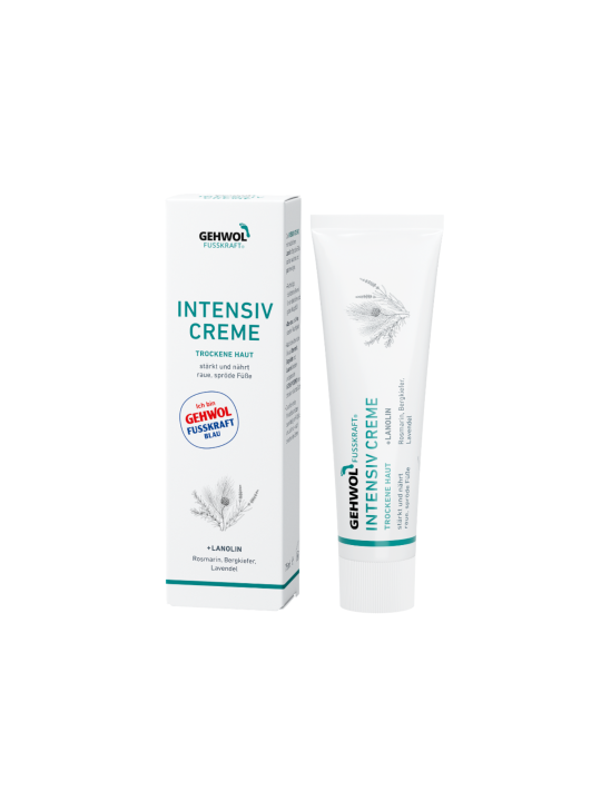 Gehwol Fusskraft Intensiv Creme - Intensively moisturizing cream for dry skin 75ml