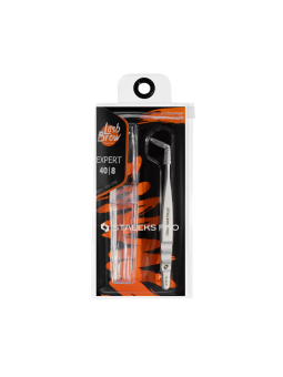 Staleks Profesjonalna pęseta do rzęs EXPERT 40 TYPE 8