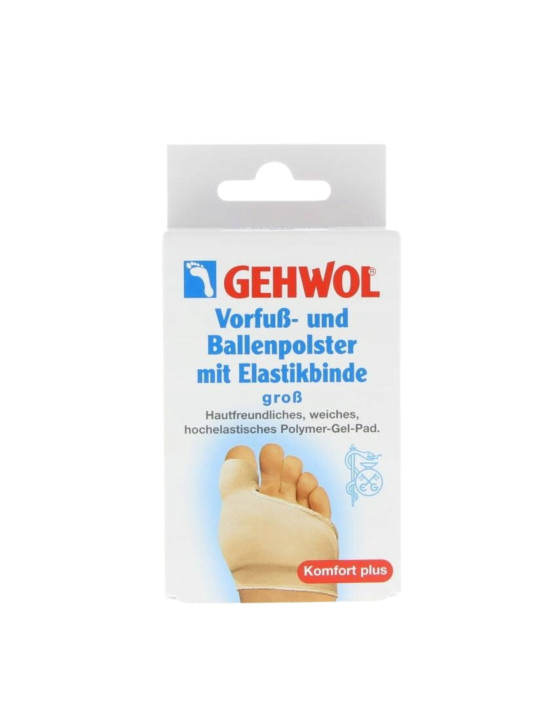 GEHWOL Anti-Druck-Kissen für Vorfuß und Ballen mit Gummiband - groß 1 Stk