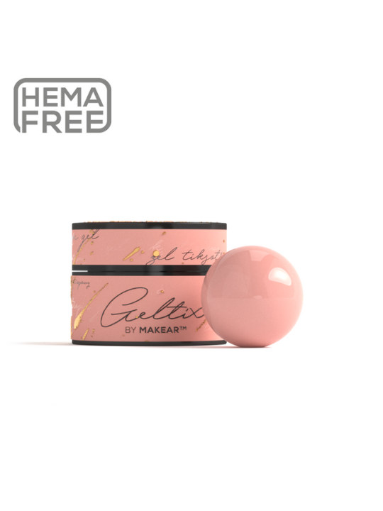 Makear Geltix Tixotropní stavební gel Perfect Blush GT01 50ml