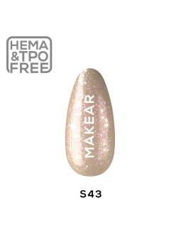 Makear Hybrid lak na nehty 8ml - Shinell Starmani S43