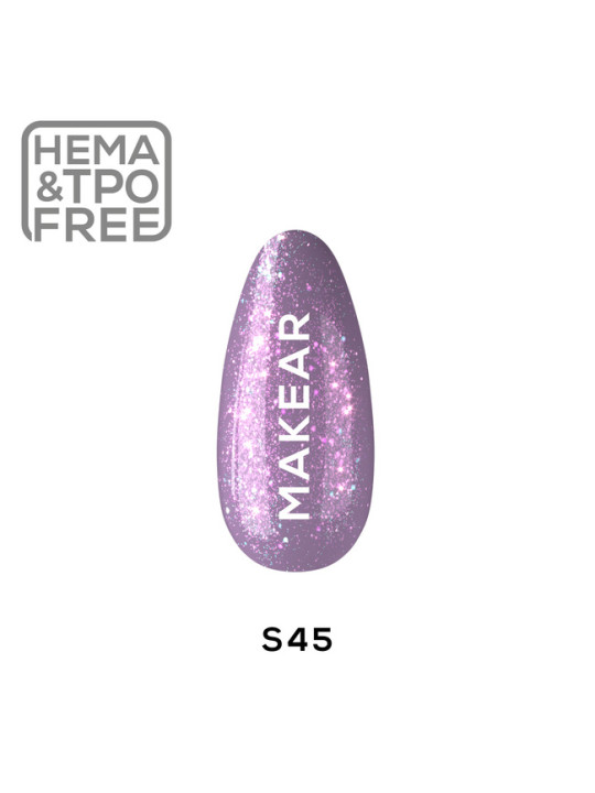 Makear Hybrid lak na nehty 8ml - Hugo Ross Starmani S45