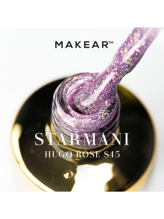 Лак для нігтів Makear Hybrid 8 мл - Hugo Ross Starmani S45