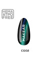 Lac de unghii Makear Hybrid 8ml - Cat Eye Galaxy 02