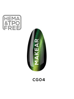 Makear Hybrid lak na nehty 8ml - Cat Eye Galaxy 04