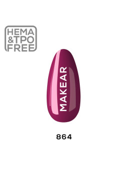 Makear Hybrid nagų lakas 8ml riboto leidimo 864