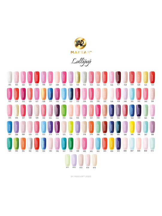 Oja hibridă Makear 8ml - Lollipop 502