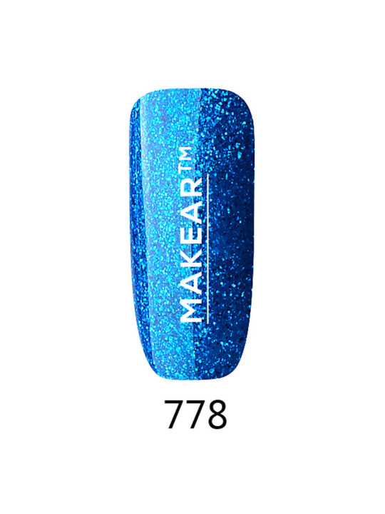 Makear Hybrid nagų lakas 8ml-Glamur 778