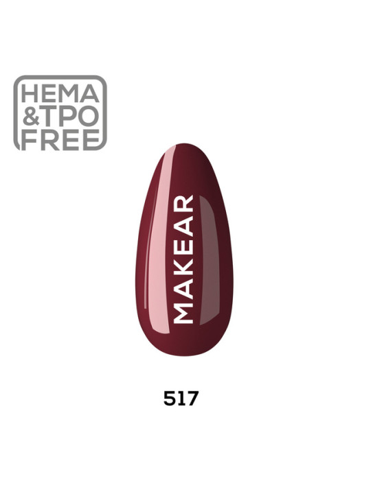 Makear Hybrid nagų lakas 8ml-Lollipop 517