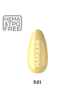 Makear Hybrid lak na nehty 8ml-Lollipop 521