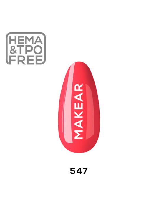 Makear Hybrid nagų lakas 8ml-Lollipop 547