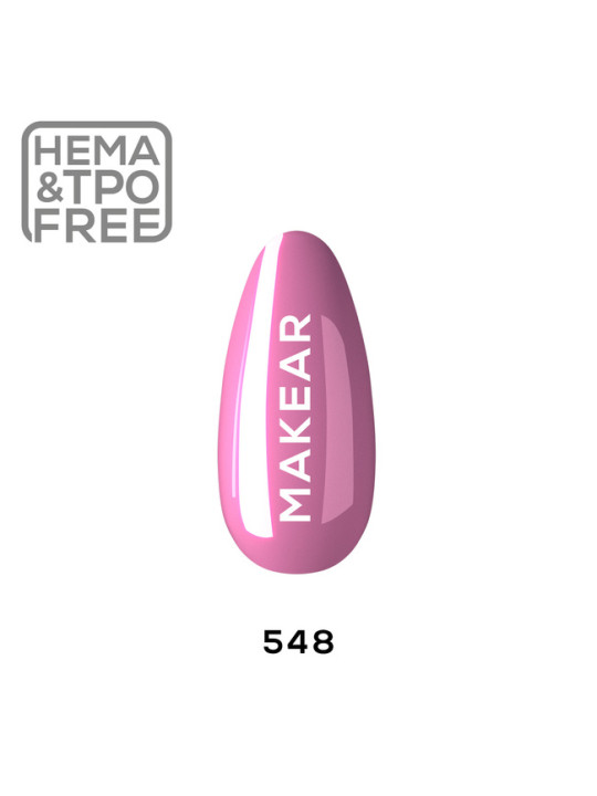 Makear Hybrid nagų lakas 8ml-Lollipop 548