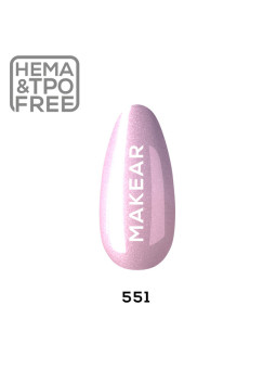 Makear Hybrid Nagellack 8 ml-Lollipop 551