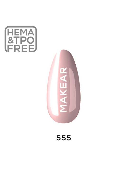 Makear Hybrid lak na nehty 8ml-Lollipop 555