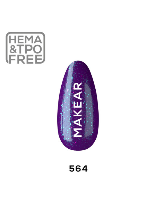 Makear Hybrid nagų lakas 8ml-Lollipop 564