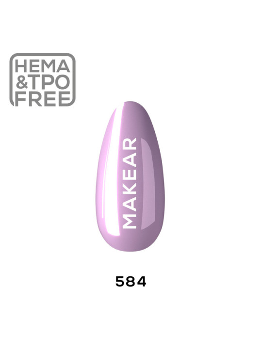 Makear Hybrid nagų lakas 8ml-Lollipop 584