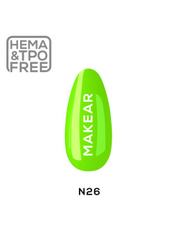 Makear Hybrid nail polish 8ml-Neon 26