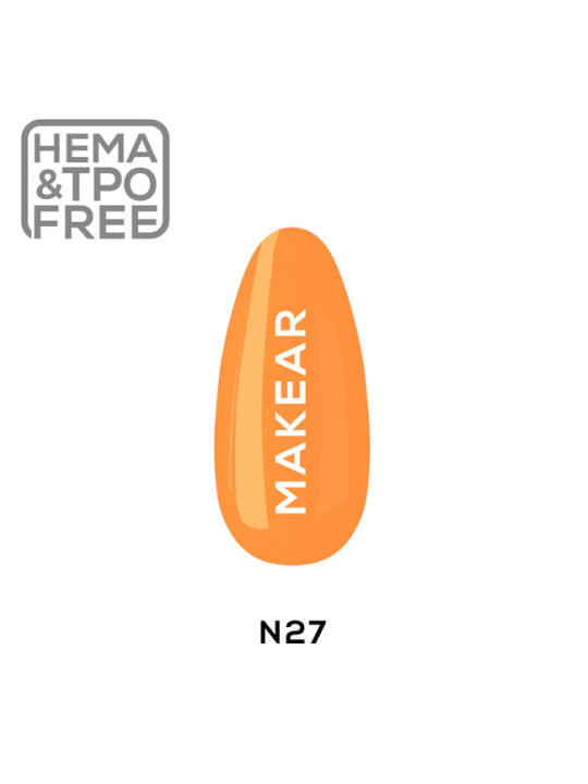 Lac de unghii Makear Hybrid 8ml-Neon 27