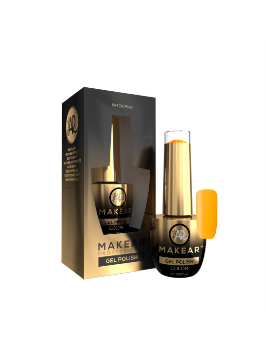 Makear Hibridinis nagų lakas 8ml-Neon 27