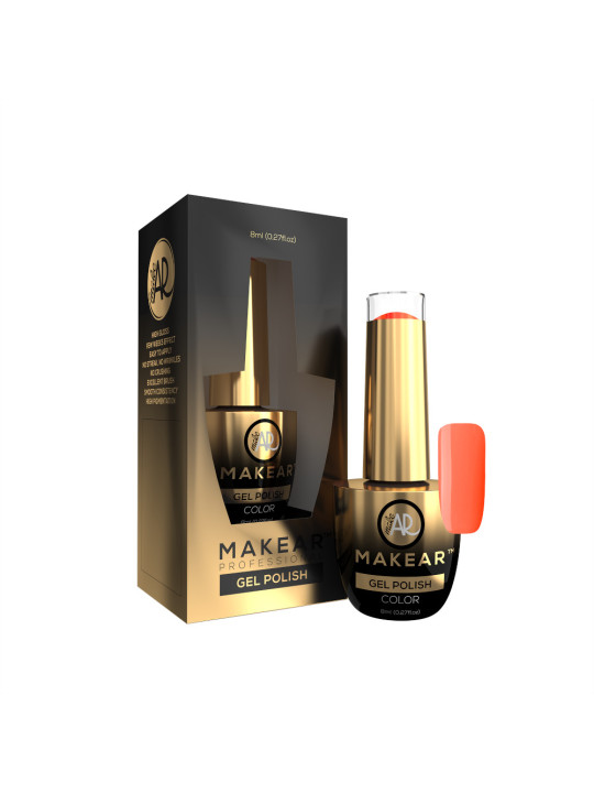 Makear Hibridinis nagų lakas 8ml-Neon 28