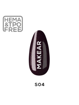 Makear Hybrid lak na nehty 8ml-Diamond S04