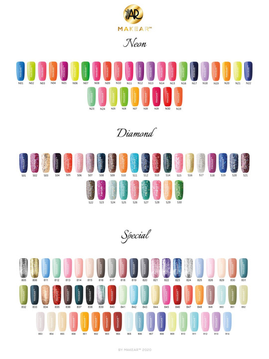 Makear Hybrid nail polish 8ml-Diamond S06