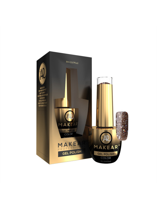 Makear Hybrid nagų lakas 8ml-Diamond S09