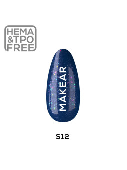 Makear Hybrid körömlakk 8ml-Diamond S12