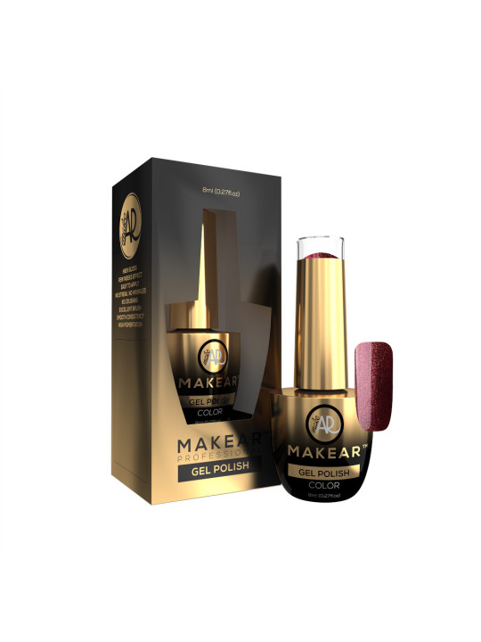 Makear Hybrid nagų lakas 8ml-Glamur 706