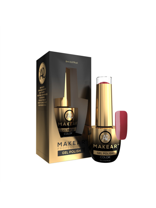 Makear Hybrid nagų lakas 8ml-Glamur 712