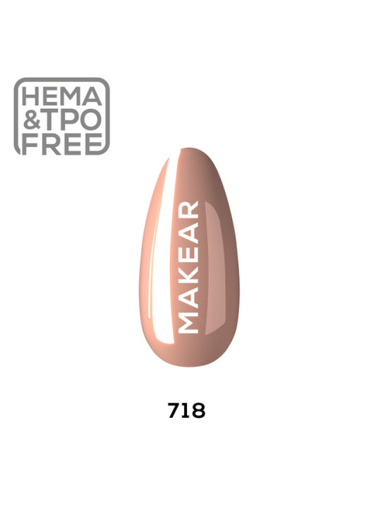 Lac de unghii Makear Hybrid 8ml-Glamur 718