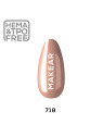 Makear Hybrid nagų lakas 8ml-Glamur 718