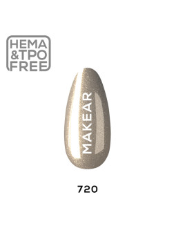 Makear hibrid körömlakk 8ml-Glamur 720