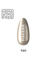 Makear Hybrid nail polish 8ml-Glamur 720