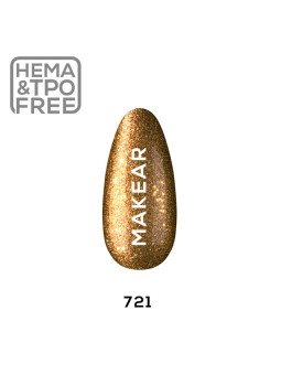 Lac de unghii Makear Hybrid 8ml-Glamur 721