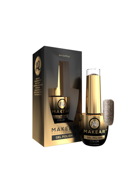 Makear Hybrid nail polish 8ml-Glamur 721