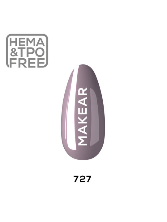 Makear Hybrid lak na nehty 8ml-Glamur 727